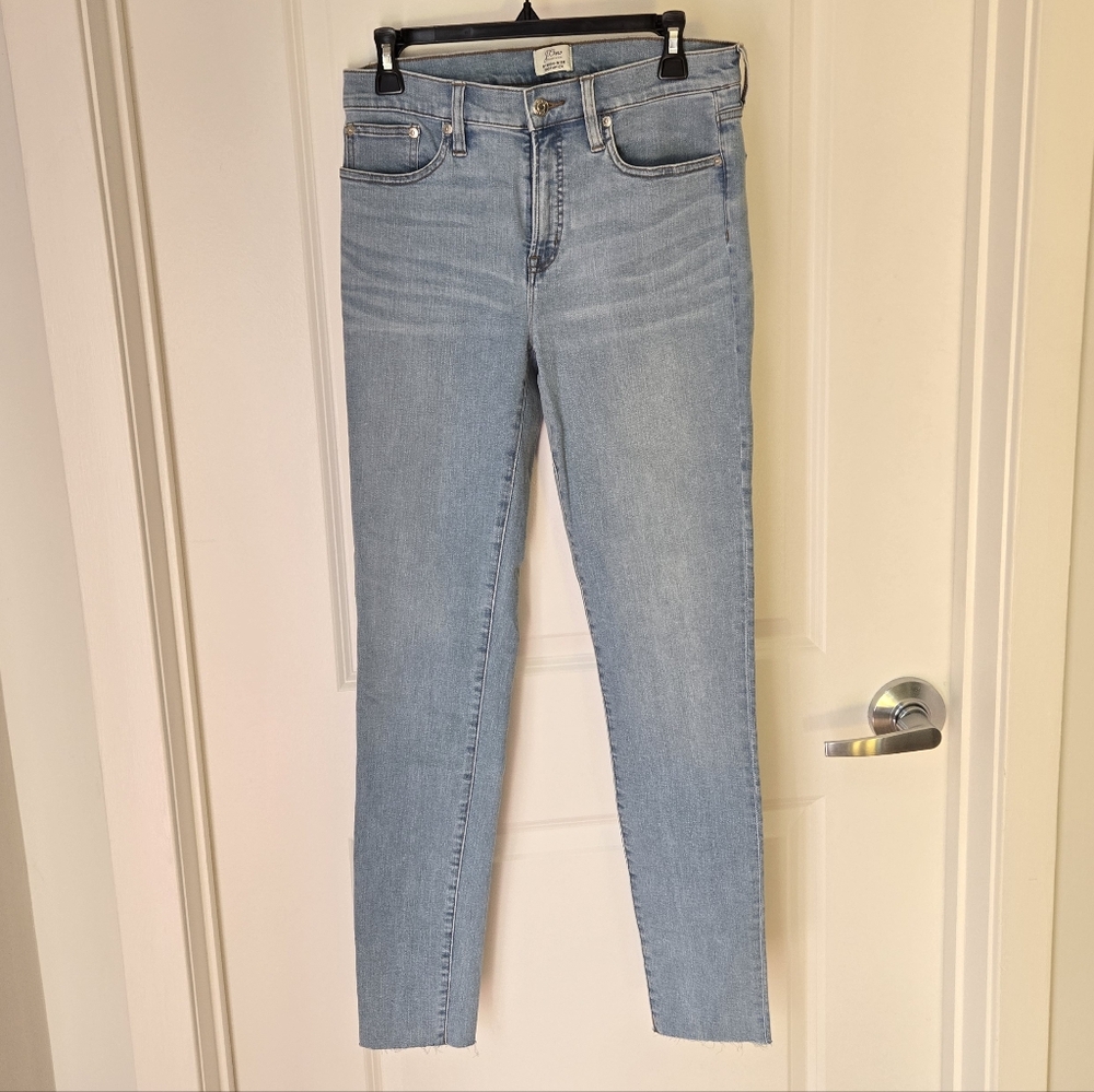 (Tall) NWT J.Crew 9-Inch High Rise Toothpick Skinny Ankle Jeans Sz 29T
